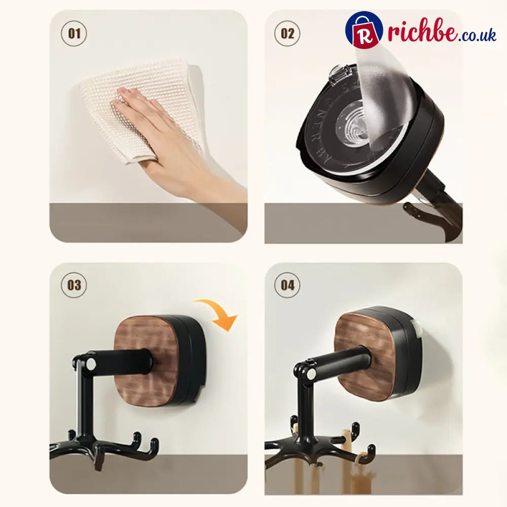 360° Rotating Duty Hooks Kitchen Utensil Holder - Hot Sale