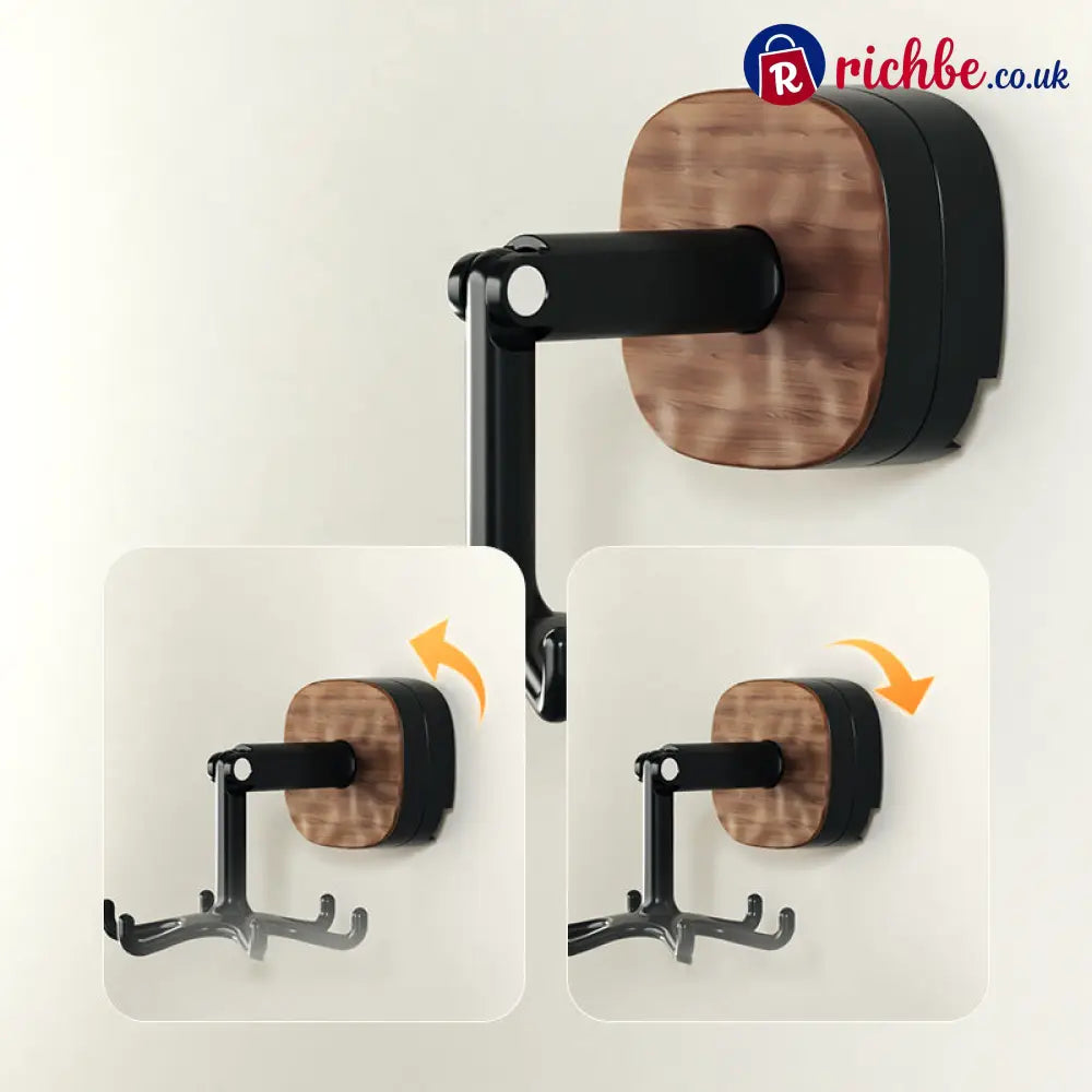 360° Rotating Duty Hooks Kitchen Utensil Holder - Hot Sale