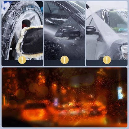 ✨🔥Car Glass Oil Film Stain Removal Cleaner