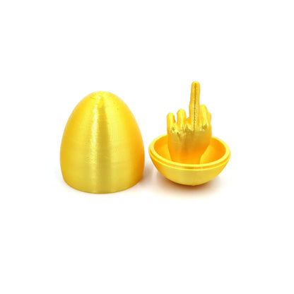 🔥Easter Egg Surprise – Funny 3D Printed Middle Finger Egg