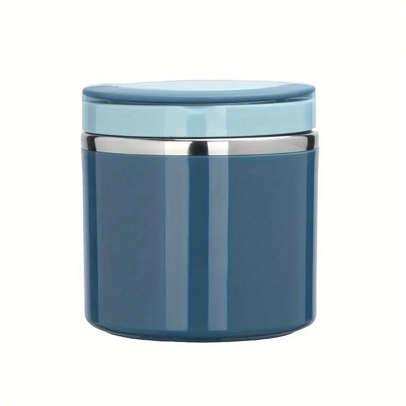 ✨Stainless Steel Insulated Lunch Box with Handle – Leakproof Stackable Food Container for Office, School & Travel