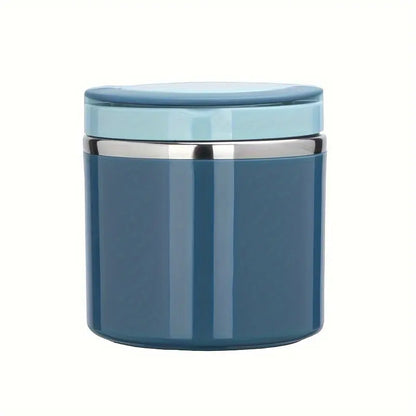 ✨Stainless Steel Insulated Lunch Box with Handle – Leakproof Stackable Food Container for Office, School & Travel