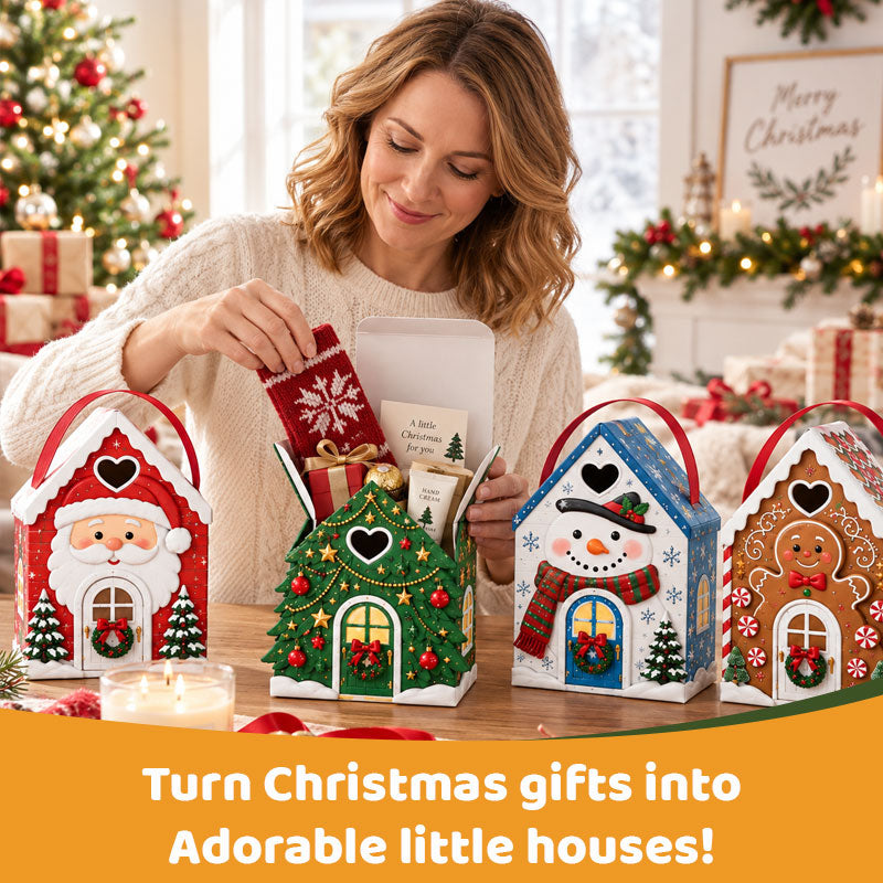 Christmas House Gift Boxes