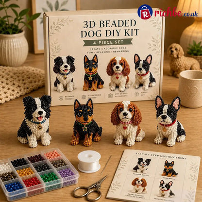 🐾 3D Beaded Pet DIY Kit - Dog Style 2