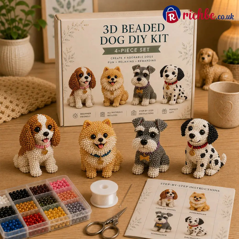 🐾 3D Beaded Pet DIY Kit - Dog Style 3