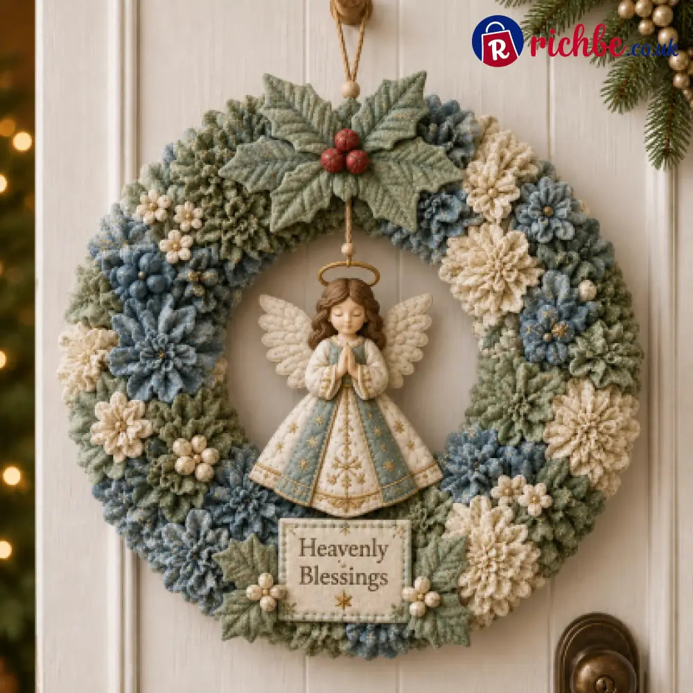 🔥49% Off Last Day - BUY 2 GET 1 FREE🔥🎄 3D Fabric Poke Wreath DIY Kit2