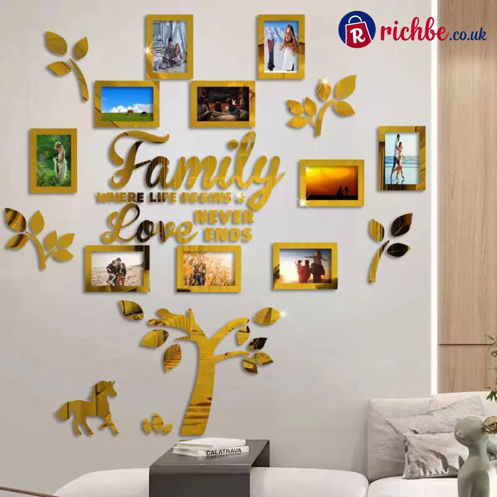 3D Family Tree Photo Frame Wall Sticker🏡🖼️ - Best Sellers