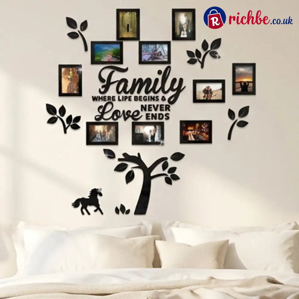 3D Family Tree Photo Frame Wall Sticker🏡🖼️ - Best Sellers