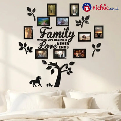 3D Family Tree Photo Frame Wall Sticker🏡🖼️ - Best Sellers