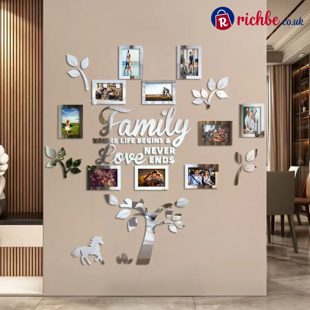 3D Family Tree Photo Frame Wall Sticker🏡🖼️ - Best Sellers