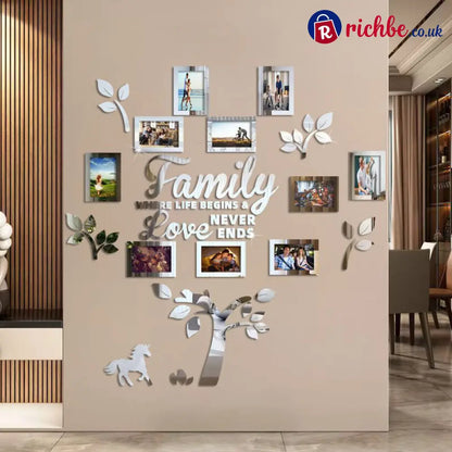 3D Family Tree Photo Frame Wall Sticker🏡🖼️ - Best Sellers