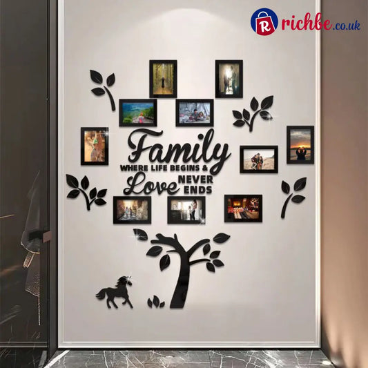 3D Family Tree Photo Frame Wall Sticker🏡🖼️ - Best Sellers