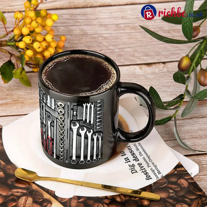 3D Mechanical Toolbox Coffee Mug Set