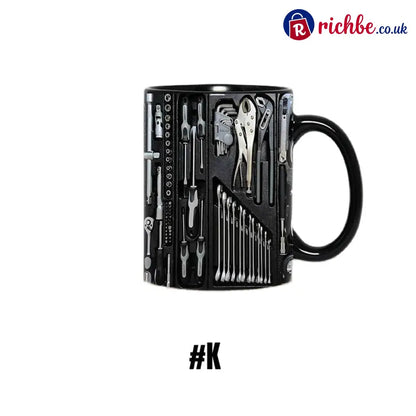 3D Mechanical Toolbox Coffee Mug Set - #K