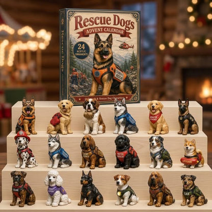 👨‍🚒Rescue Dogs Advent Calendar 2026 - 24-Day Festive Countdown