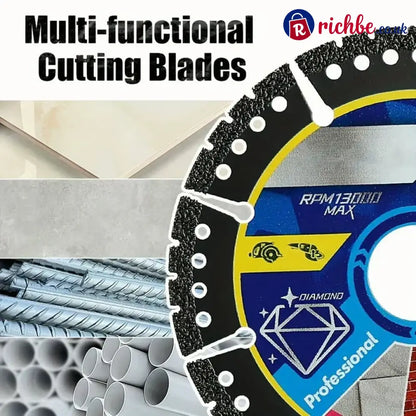🛠️✨4.5’’ Multi-Material Diamond Blade - Zero Compromise Max Durability