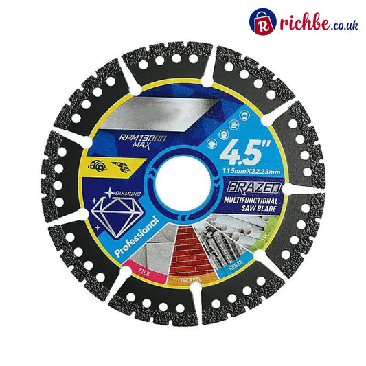 🛠️✨4.5’’ Multi-Material Diamond Blade - Zero Compromise Max Durability - Buy 1