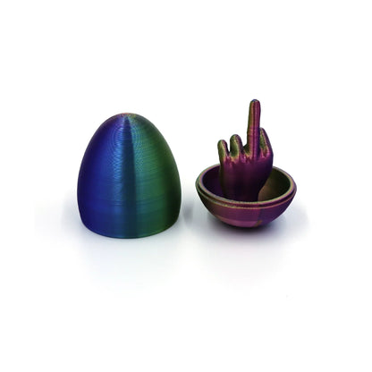 🔥Easter Egg Surprise – Funny 3D Printed Middle Finger Egg