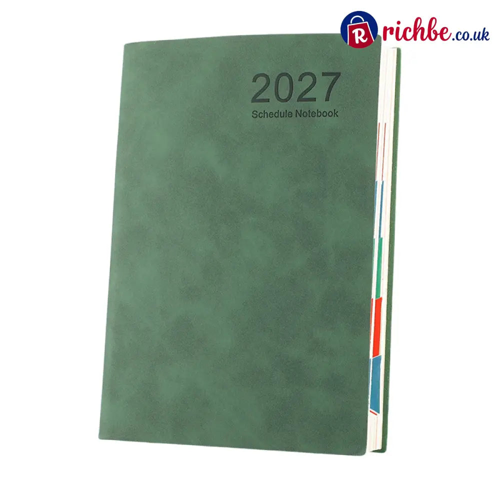 📢40% OFF!! ⏰2026 Sale 🖐️2027 Minimalist Daily Planner Notebook - Green / Notebook - Special offer