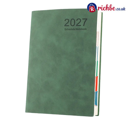 📢40% OFF!! ⏰2026 Sale 🖐️2027 Minimalist Daily Planner Notebook - Green / Notebook - Special offer
