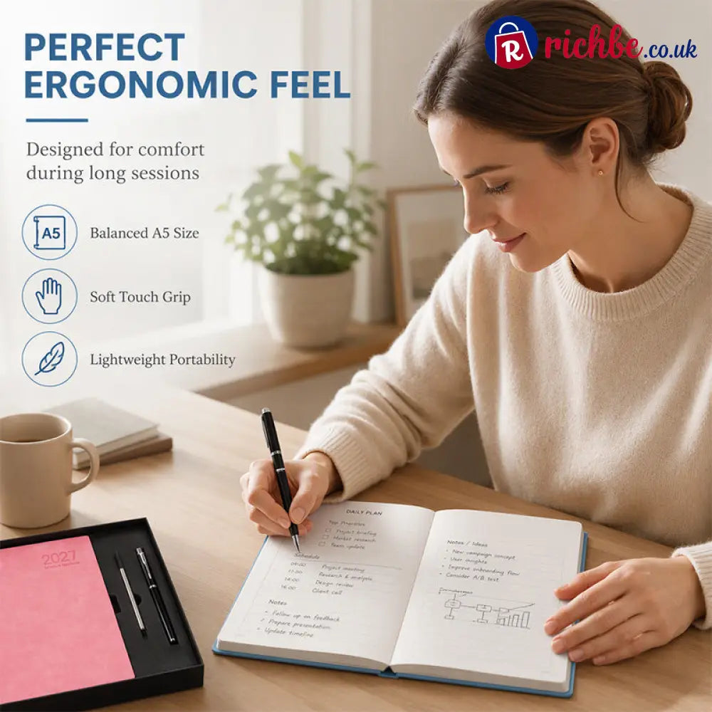 📢40% OFF!! ⏰2026 Sale 🖐️2027 Minimalist Daily Planner Notebook - Special offer