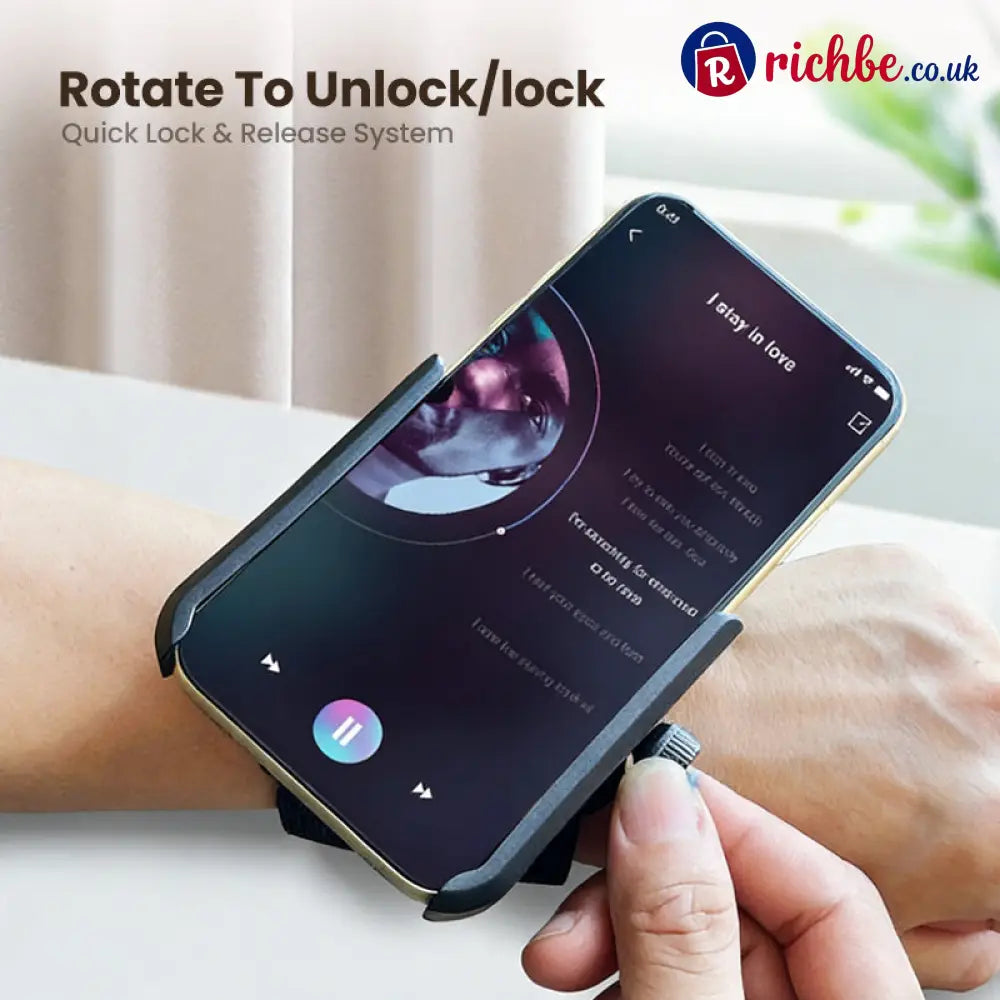 📢📢40% OFF!! ⏰360° Rotatable Wristband & Armband Phone Holder💪📱 - Hot Sale