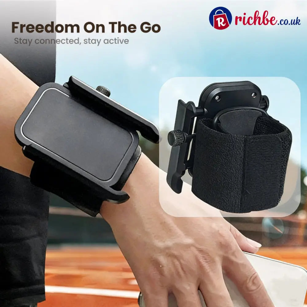 📢📢40% OFF!! ⏰360° Rotatable Wristband & Armband Phone Holder💪📱 - Hot Sale