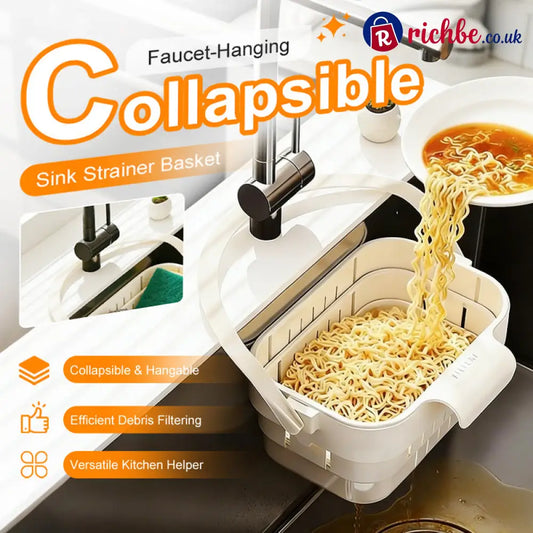 🥦40% OFF!🍅Collapsible Faucet-Hanging Sink Strainer Basket - Houseware & Kitchen