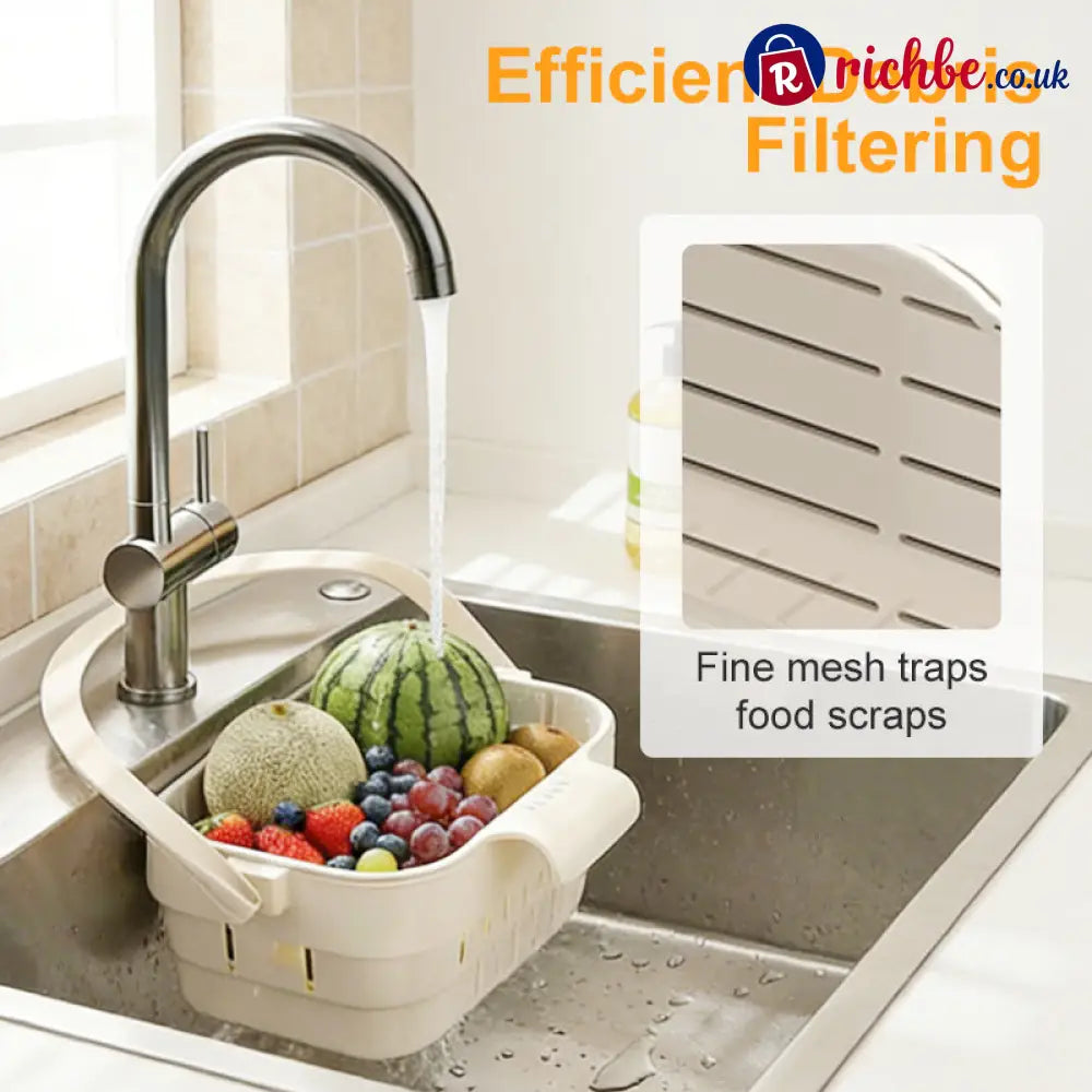 🥦40% OFF!🍅Collapsible Faucet-Hanging Sink Strainer Basket - Houseware & Kitchen
