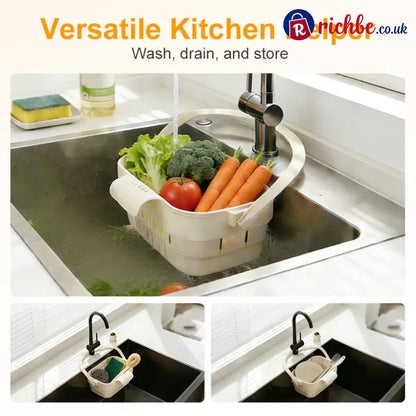 🥦40% OFF!🍅Collapsible Faucet-Hanging Sink Strainer Basket - Houseware & Kitchen
