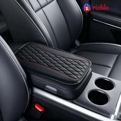📢📢40% OFF!! ⏰ Comfort Grip Armrest Pad – Diamond Texture Anti-Slip Easy-Clean 🧤 - Black / Without side pockets / 32.0 ×
