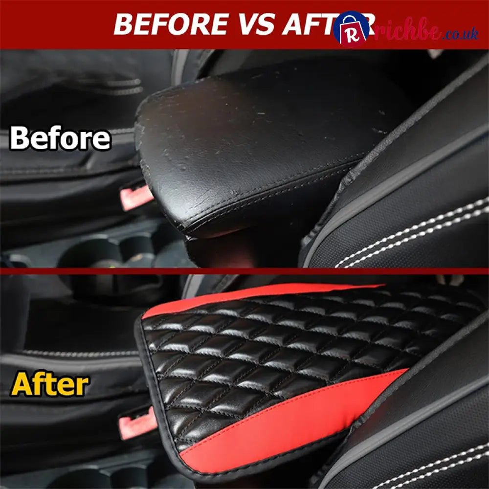 📢📢40% OFF!! ⏰ Comfort Grip Armrest Pad – Diamond Texture Anti-Slip Easy-Clean 🧤 - Car Accessories
