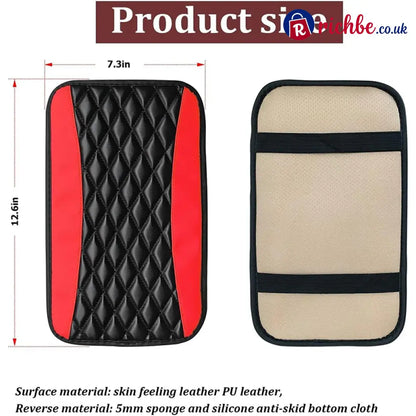 📢📢40% OFF!! ⏰ Comfort Grip Armrest Pad – Diamond Texture Anti-Slip Easy-Clean 🧤 - Car Accessories