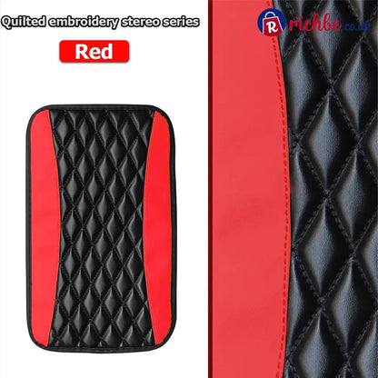 📢📢40% OFF!! ⏰ Comfort Grip Armrest Pad – Diamond Texture Anti-Slip Easy-Clean 🧤 - Car Accessories