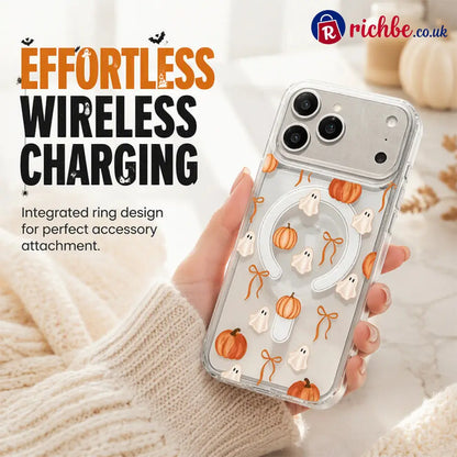 📢📢40% OFF !! ⏰Cute Halloween Clear Phone Case