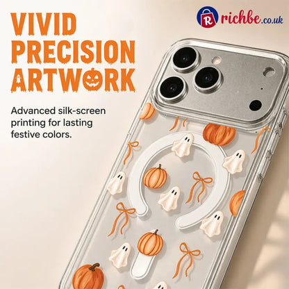 📢📢40% OFF !! ⏰Cute Halloween Clear Phone Case