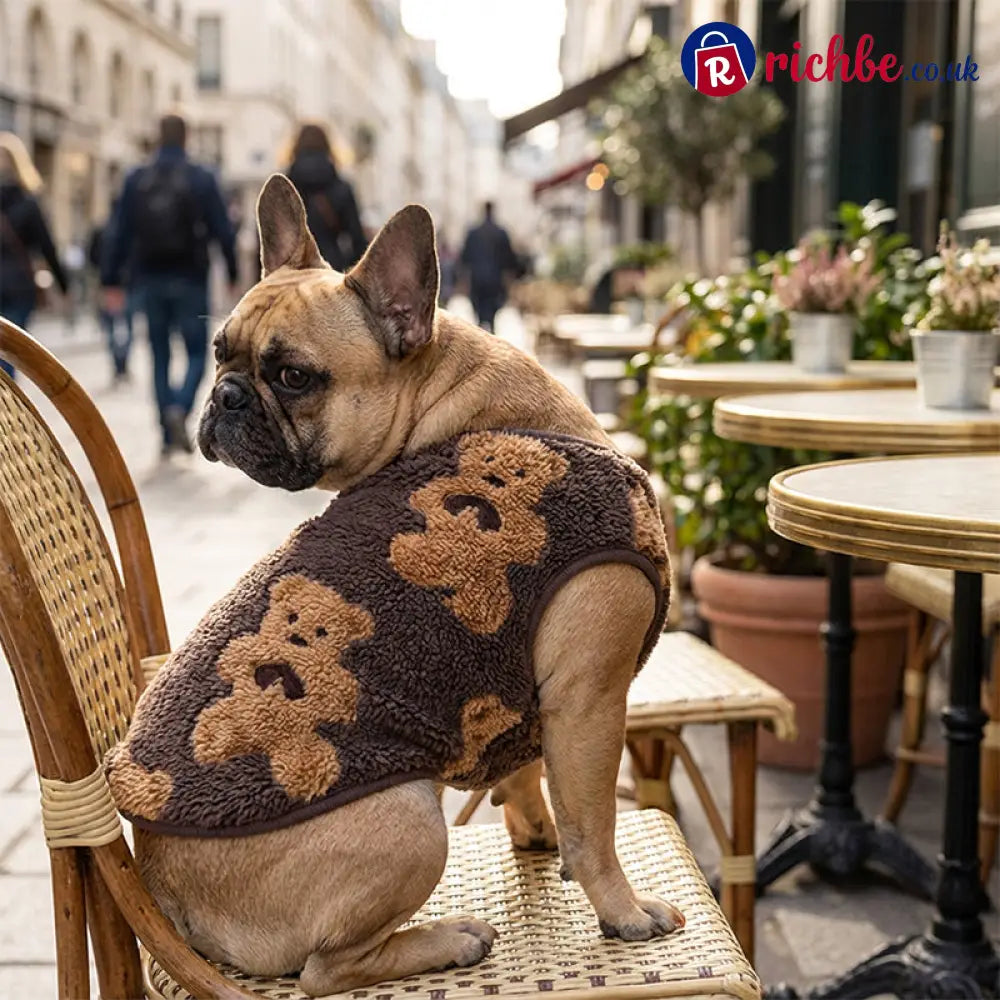 📢📢40% OFF!! ⏰Cute Plush-Lined Pet Vest - Hot sale