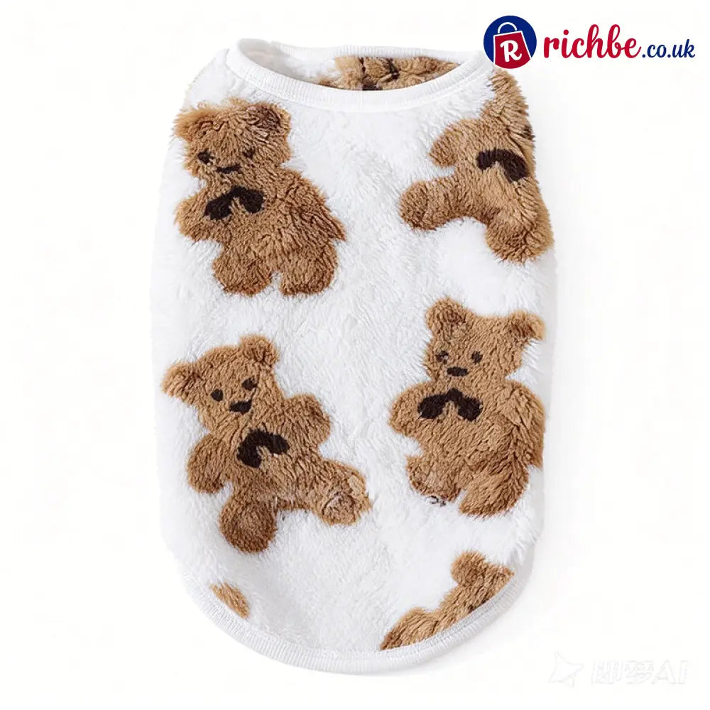 📢📢40% OFF!! ⏰Cute Plush-Lined Pet Vest - Hot sale