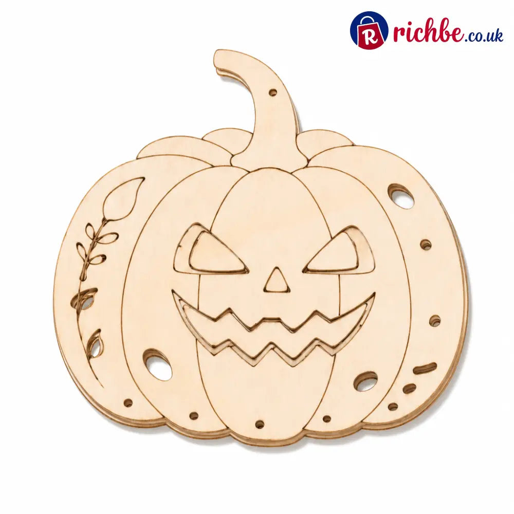 📢📢40% OFF!! ⏰Halloween Wooden Pumpkin DIY Craft Kit - Houseware & Kitchen