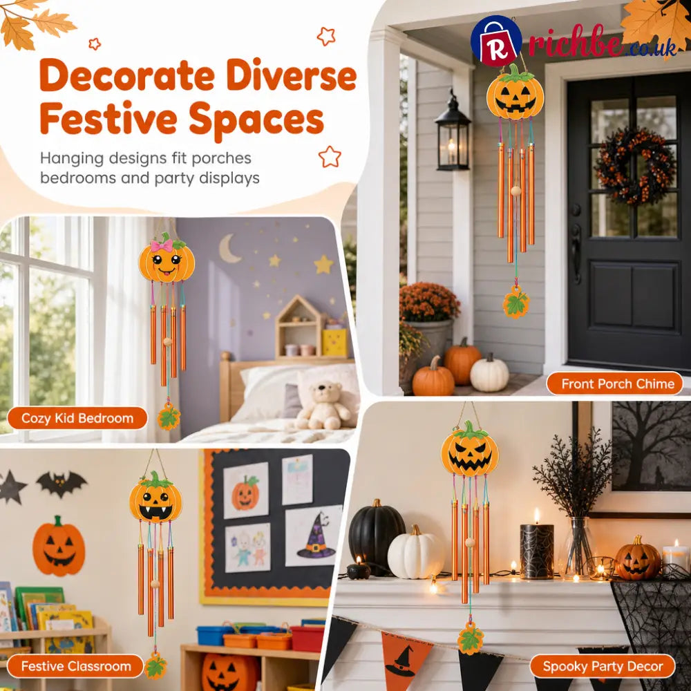 📢📢40% OFF!! ⏰Halloween Wooden Pumpkin DIY Craft Kit - Houseware & Kitchen