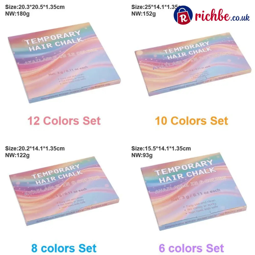 📢📢50% OFF !! ⏰Temporary Hair Chalk Set for Girls