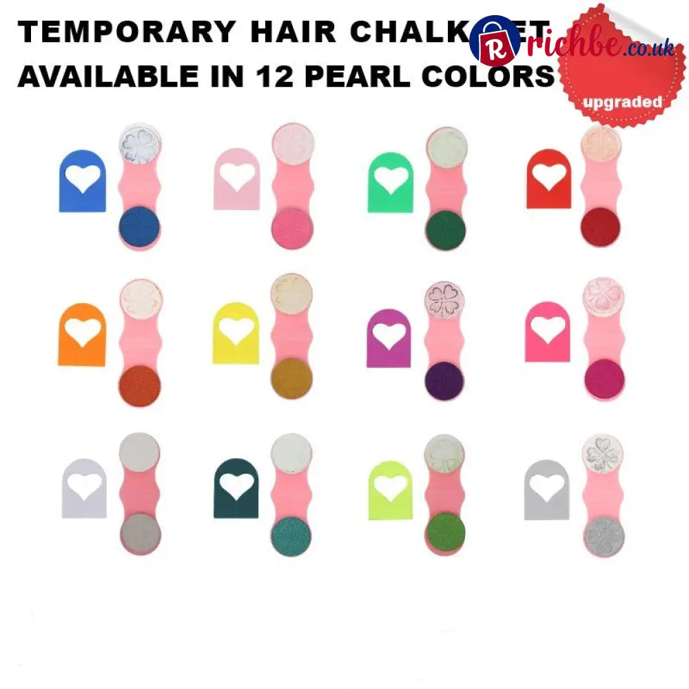 📢📢50% OFF !! ⏰Temporary Hair Chalk Set for Girls