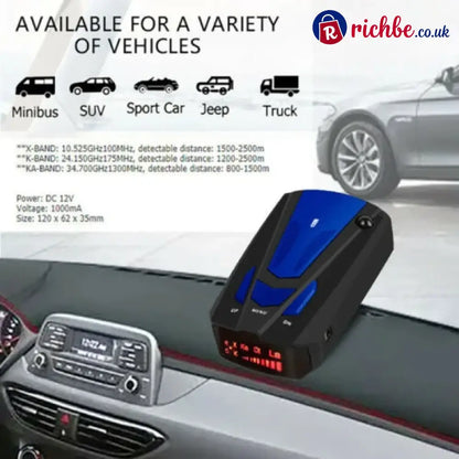 📢📢40% OFF!! ⏰Vehicle Early Warning Lidar Flow Speed Detector - Blue