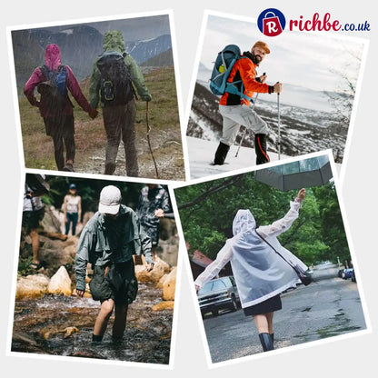 📢📢40% OFF!! ⏰ Waterproof Rain Shoe Cover – Non-slip sole & easy on/off – Reusable perfect for wet weather or muddy