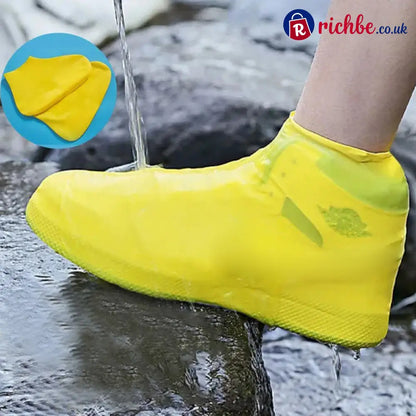 📢📢40% OFF!! ⏰ Waterproof Rain Shoe Cover – Non-slip sole & easy on/off – Reusable perfect for wet weather or muddy