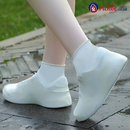 📢📢40% OFF!! ⏰ Waterproof Rain Shoe Cover – Non-slip sole & easy on/off – Reusable perfect for wet weather or muddy