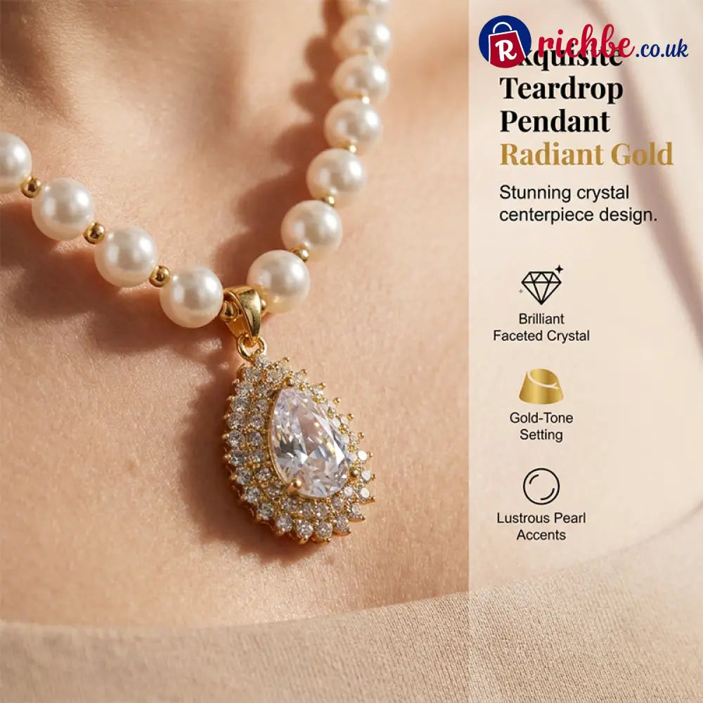 📢📢40% OFF!! ⏰Women’s Vintage Style Pearl Necklace - Pearl Necklace - Clothing & Accessories