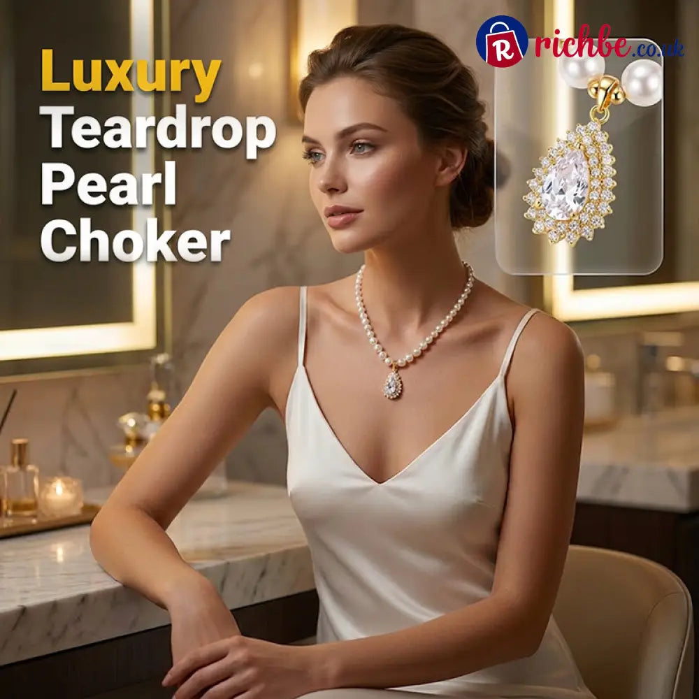 📢📢40% OFF!! ⏰Women’s Vintage Style Pearl Necklace - Pearl Necklace - Clothing & Accessories