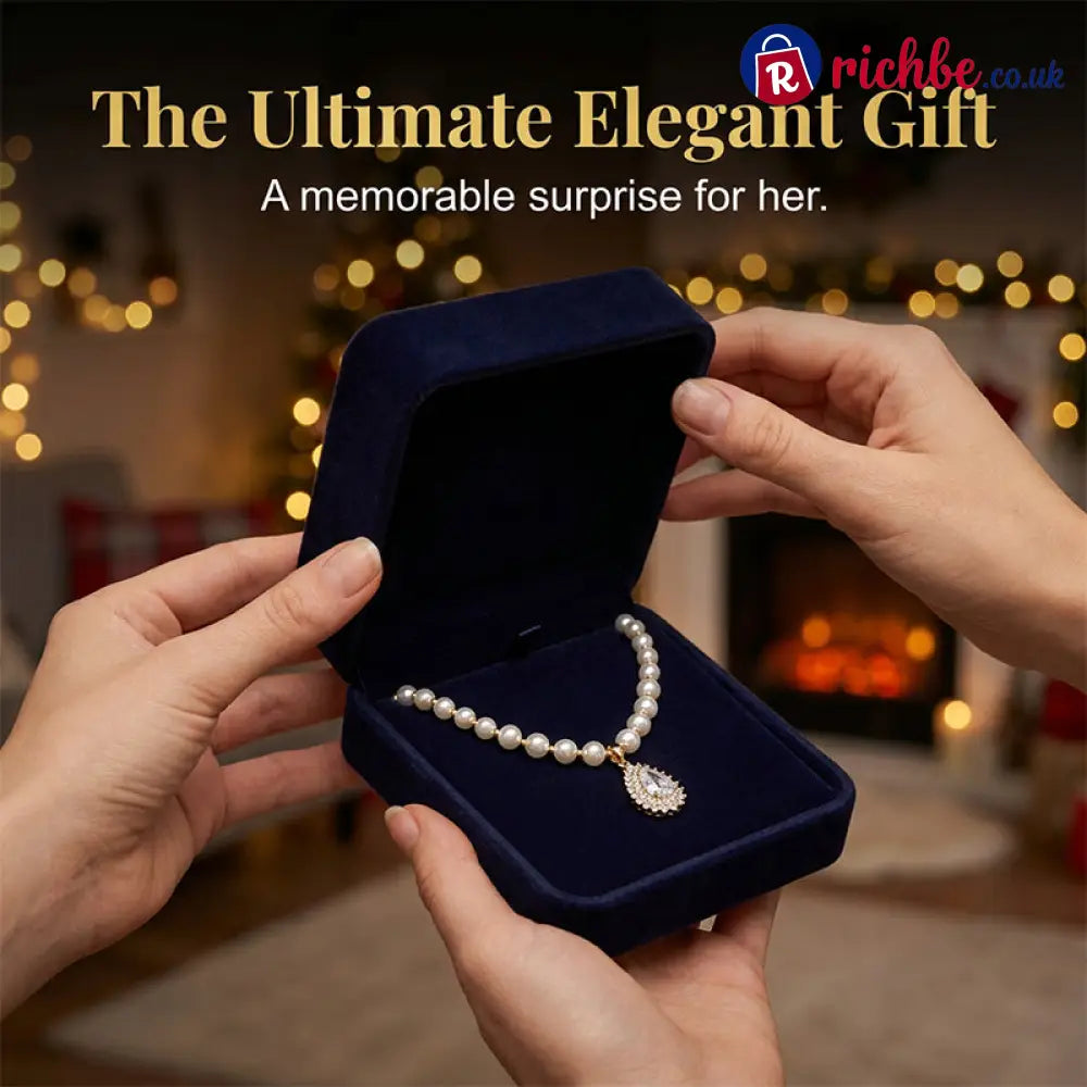 📢📢40% OFF!! ⏰Women’s Vintage Style Pearl Necklace - Pearl Necklace - Clothing & Accessories