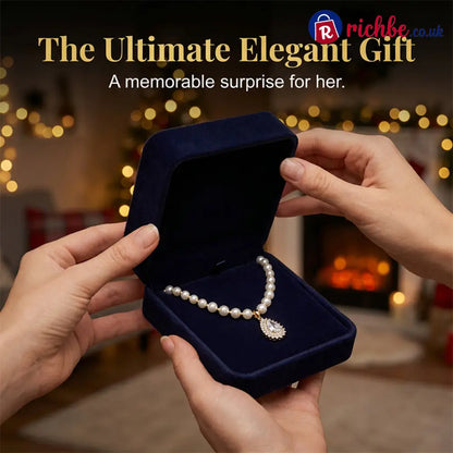 📢📢40% OFF!! ⏰Women’s Vintage Style Pearl Necklace - Pearl Necklace - Clothing & Accessories